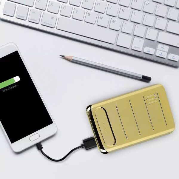 Power Bank 10000mAh Χρυσό V-TAC – 8907