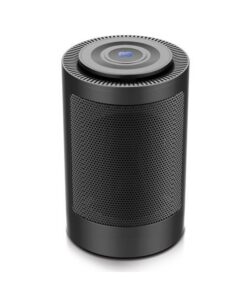 ΑΕΡΟΘΕΡΜΟ ΚΕΡΑΜΙΚΟ 1500W ΚΥΚΛΙΚΟ ΜΑΥΡΟ ΜΕ ΤΗΛΕΧΕΙΡΙΣΤΗΡΙΟ EUROLAMP – 890-50019