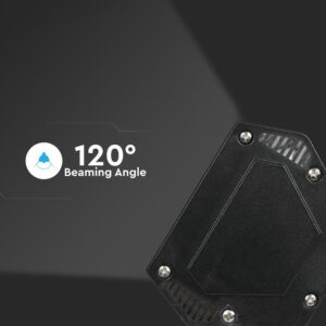 LED Γραμμικό Φωτιστικό Μαύρο 200W V-TAC PRO Samsung Chip 110° 19500lm IP54 Φυσικό 4000K – 21895