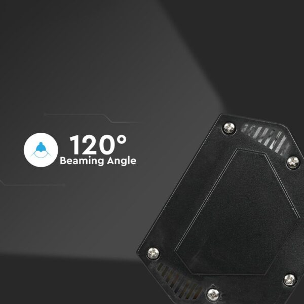 LED Γραμμικό Φωτιστικό Μαύρο 200W V-TAC PRO Samsung Chip 110° 19500lm IP54 Φυσικό 4000K – 21895
