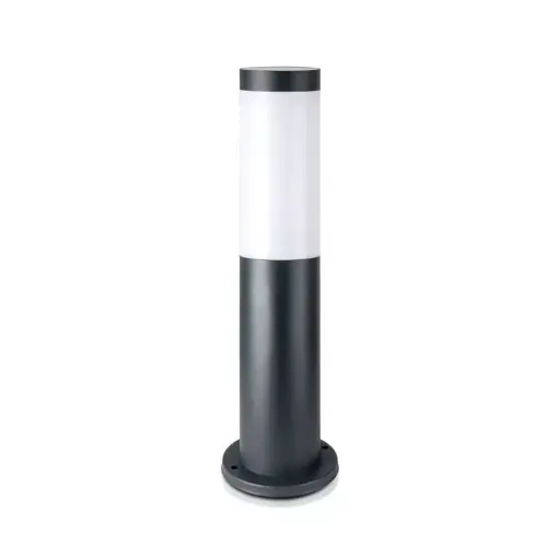 Επιδαπέδιο φωτιστικό κήπου E27 IP44 Stainless + PC με γκρι σώμα 45cm V-TAC – 8959