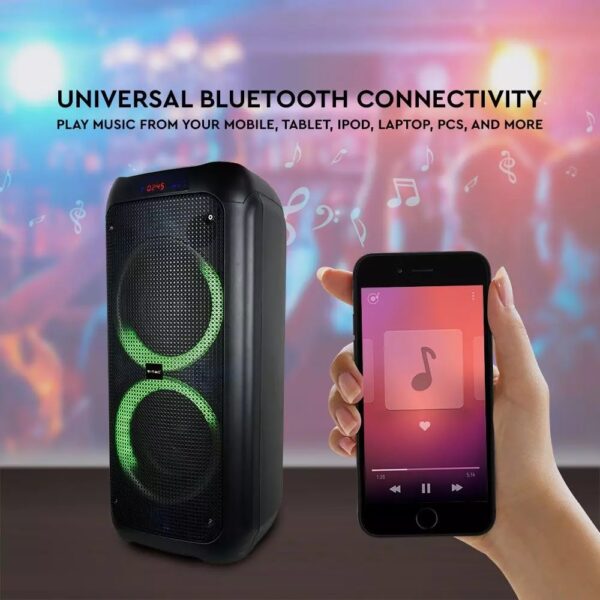 Φορητό Ασύρματο Ηχείο Bluetooth 40W με Μικρόφωνο V-TAC – 8980
