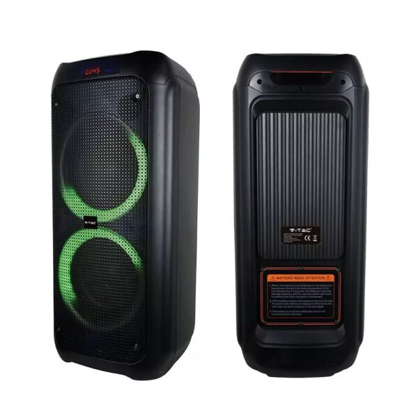 Φορητό Ασύρματο Ηχείο Bluetooth 40W με Μικρόφωνο V-TAC – 8980