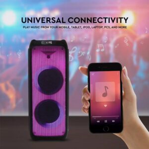 Φορητό Ασύρματο Ηχείο Bluetooth 100W με Ασύρματο Μικρόφωνο V-TAC – 8982