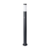 Επιδαπέδιο φωτιστικό κήπου E27 IP44 Stainless + PC με Μαύρο σώμα 110cm με ανιχνευτή κίνησης V-TAC – 8983