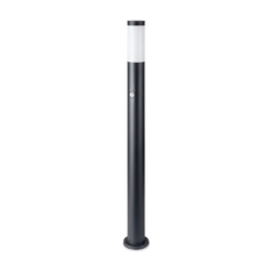 Επιδαπέδιο φωτιστικό κήπου E27 IP44 Stainless + PC με Μαύρο σώμα 110cm με ανιχνευτή κίνησης V-TAC – 8983
