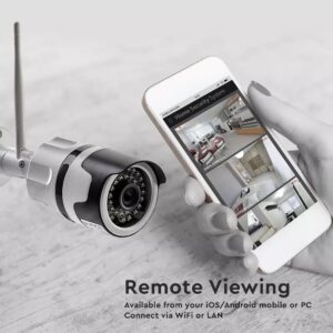 1080P IP Wi-Fi Camera 3MP με Αυτόματη Παρακολούθηση και Νυχτερινή Λήψη IP65  V-TAC – 8987