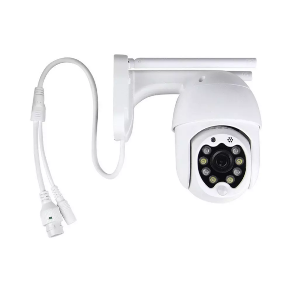 Camera WiFi εξωτερικού χώρου IP 3MP με ανίχνευση κίνησης & ήχου, λειτουργία Auto-Track με 8 φωτάκια LED V-TAC – 8988