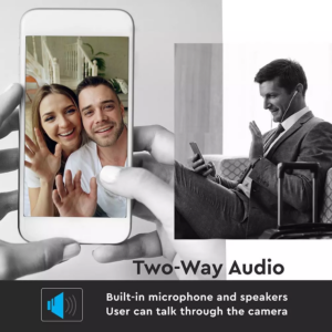 Camera WiFi εξωτερικού χώρου IP 3MP με ανίχνευση κίνησης & ήχου, λειτουργία Auto-Track με 8 φωτάκια LED V-TAC – 8988