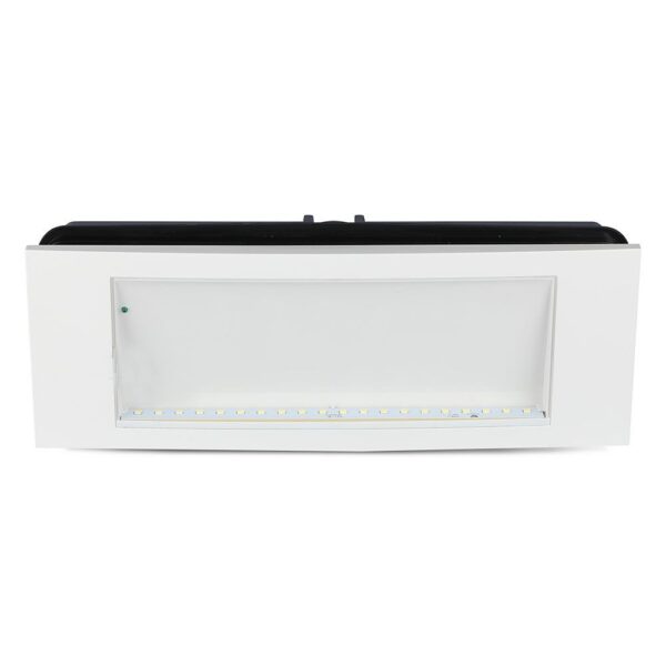 LED Φωτιστικό Ασφαλείας Χωνευτό/Επιφανειακό 3.8W V-TAC PRO Samsung Chip IP20 110lm Ψυχρό Λευκό 6400K – 899