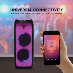 Φορητό Ασύρματο Ηχείο Bluetooth 40W με Μικρόφωνο V-TAC – 8990