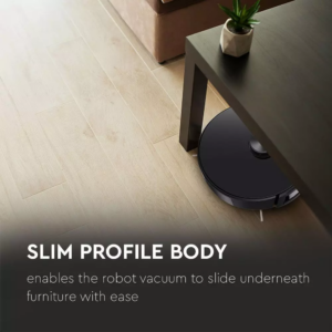 Έξυπνη σκούπα χρώμα μαύρο, συμβατή με Amazon Alexa και Google Home V-TAC – 8992