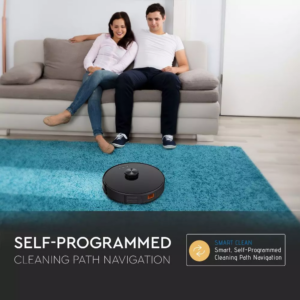 Έξυπνη σκούπα χρώμα μαύρο, συμβατή με Amazon Alexa και Google Home V-TAC – 8992