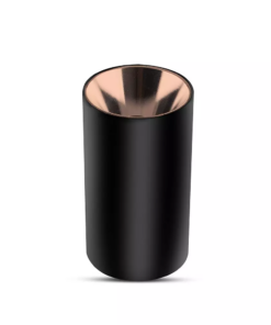 Επιφανειακό φωτιστικό Spot GU10 με στρογγυλό μαύρο και ροζ χαλκό σώμα V-TAC – 8997