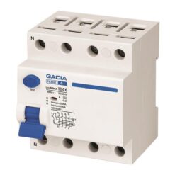 ΡΕΛΕ ΔΙΑΡΡΟΗΣ 4Χ63Α 6KA 300mA GACIA TYPE A EUROLAMP – 500-37533