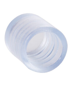 GloboStar® 70655 Τερματική Τάπα για Μονόχρωμο Φωτοσωλήνα LED 360° Degree DC 230V Αδιάβροχη IP68