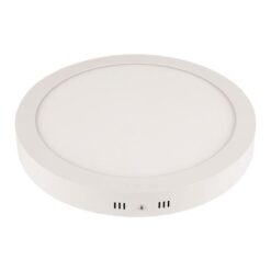 ΦΩΤΙΣΤΙΚΟ ΕΞΩΤΕΡΙΚΟ LED SLIM Φ120 6W 3000K ΛΕΥΚΟ PLUS EUROLAMP – 145-68502
