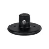 GloboStar® DIY 77560 Επιτοίχιο Εξάρτημα Στήριξης Καλωδίου Φωτιστικού – Φ4.5 x Υ2cm – Μαύρο – Σιλικόνης – 5 Χρόνια Εγγύηση