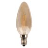 ΛΑΜΠΑ LED ΜΙΝΙΟΝ CROSSED FILAMENT 4.5W E14 2400K 220-240V GOLD DIMMABLE EUROLAMP – 147-78765
