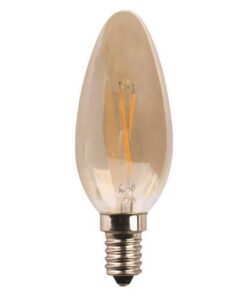 ΛΑΜΠΑ LED ΜΙΝΙΟΝ CROSSED FILAMENT 4.5W E14 2400K 220-240V GOLD DIMMABLE EUROLAMP – 147-78765