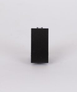 ΔΙΑΚΟΠΤΗΣ 1 MODULES  ΑΠΛΟΣ ΜΑΥΡΟ EUROLAMP – 152-20100