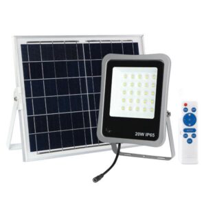 ΠΡΟΒΟΛΕΑΣ LED 20W SMD ΗΛΙΑΚΟΣ 4000K IP65 ΜΑΥΡΟΣ PLUS EUROLAMP – 147-69580