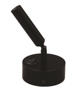 ΣΠΟΤ ΕΞΩΤΕΡΙΚΟ ΚΙΝΗΤΟ “ARISTON 2” 3W LED 3000K ΜΑΥΡΟ PLUS EUROLAMP 145-25213