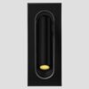 ΑΠΛΙΚΑ ΤΟΙΧΟΥ ΧΩΝΕΥΤΗ LED 3W 3000Κ Α170 ΜΑΥΡΗ EUROLAMP 145-50003