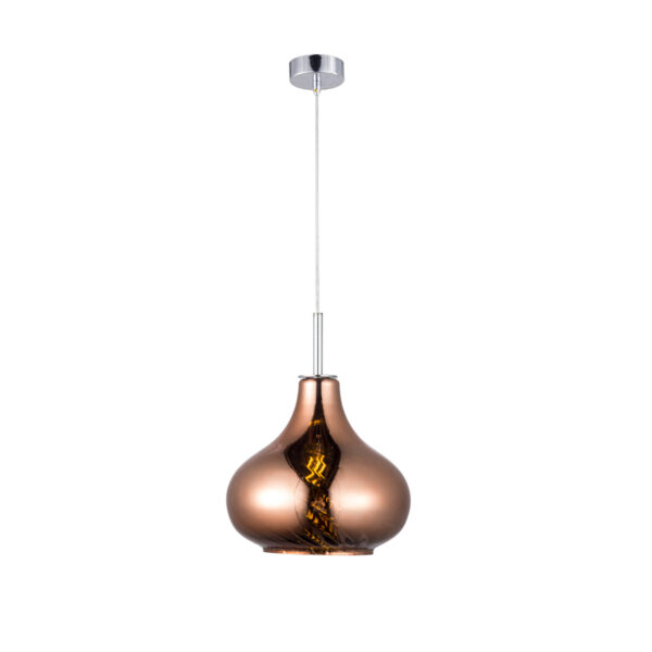 Sun Light ΜΟΝΟΦΩΤΟ-ΚΡΕΜΑΣΤΟ ΦΩΤΙΣΤΙΚΟ-ΚΩΔ. AP9007-1COPPER