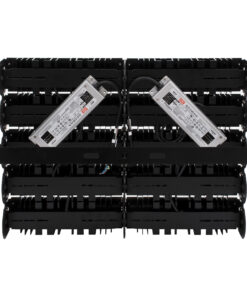 GloboStar® GOLIATH 90104 LED Προβολέας Γηπέδου – Φωτιστικό Tunnel 500W 80000LM 75°*135° AC 100-277V IP65 – Ψυχρό Λευκό 5000K – MeanWell Driver & LumiLEDs Chip – 5 Years Warranty