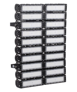 GloboStar® GOLIATH 90105 LED Προβολέας Γηπέδου – Φωτιστικό Tunnel 1000W 160000LM 75°*135° AC 100-277V Αδιάβροχο IP65 Μ62 x Π22 x Υ90cm Ψυχρό Λευκό 5000K – MeanWell Driver & LumiLEDs Chip – 5 Χρόνια Εγγύηση