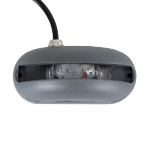 GloboStar® WINDOW-CURBA 90110 Αρχιτεκτονικό Φωτιστικό Ανάδειξης Παραθύρων Window Light LED 6W 540lm 3×262° DC 24V Αδιάβροχο IP65 L12 x W5.3 x H6.5cm Θερμό Λευκό 2700K – Γκρι Ανθρακί – 3 Years Warranty