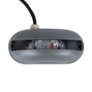 GloboStar® WINDOW-CURBA 90111 Αρχιτεκτονικό Φωτιστικό Ανάδειξης Παραθύρων Window Light LED 6W 480lm 3×262° DC 24V Αδιάβροχο IP65 L12 x W5.3 x H6.5cm Μπλε – Γκρι Ανθρακί – 3 Years Warranty