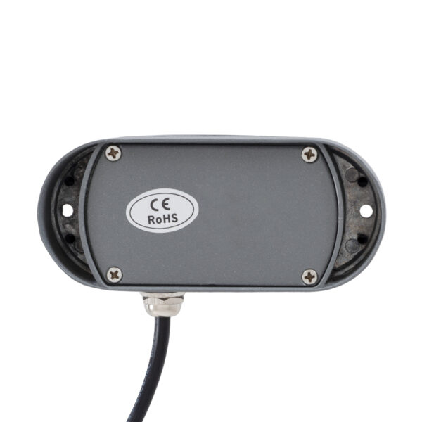 GloboStar® WINDOW-CURBA 90111 Αρχιτεκτονικό Φωτιστικό Ανάδειξης Παραθύρων Window Light LED 6W 480lm 3×262° DC 24V Αδιάβροχο IP65 L12 x W5.3 x H6.5cm Μπλε – Γκρι Ανθρακί – 3 Years Warranty