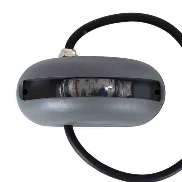 GloboStar® WINDOW-CURBA 90112 Αρχιτεκτονικό Φωτιστικό Ανάδειξης Παραθύρων Window Light LED 6W 480lm 3×262° DC 24V Αδιάβροχο IP65 L12 x W5.3 x H6.5cm RGB DMX512 – Γκρι Ανθρακί – 3 Years Warranty