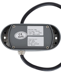 GloboStar® WINDOW-CURBA 90112 Αρχιτεκτονικό Φωτιστικό Ανάδειξης Παραθύρων Window Light LED 6W 480lm 3×262° DC 24V Αδιάβροχο IP65 L12 x W5.3 x H6.5cm RGB DMX512 – Γκρι Ανθρακί – 3 Years Warranty