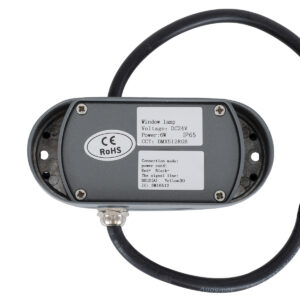 GloboStar® WINDOW-CURBA 90112 Αρχιτεκτονικό Φωτιστικό Ανάδειξης Παραθύρων Window Light LED 6W 480lm 3×262° DC 24V Αδιάβροχο IP65 L12 x W5.3 x H6.5cm RGB DMX512 – Γκρι Ανθρακί – 3 Years Warranty