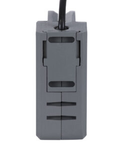 GloboStar® WINDOW-CORNA 90114 Αρχιτεκτονικό Γωνιακό Φωτιστικό Ανάδειξης Παραθύρων Window Light LED 6W 540lm 3×172° DC 24V Αδιάβροχο IP65 Μ12 x Π4 x Υ12cm Θερμό Λευκό 2700K – Γκρι Ανθρακί – 3 Χρόνια Εγγύηση