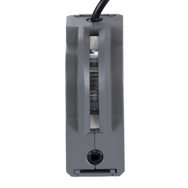 GloboStar® WINDOW-CORNA 90115 Αρχιτεκτονικό Γωνιακό Φωτιστικό Ανάδειξης Παραθύρων Window Light LED 6W 480lm 3×172° DC 24V Αδιάβροχο IP65 L12 x W4 x H12cm Μπλε – Γκρι Ανθρακί – 3 Years Warranty