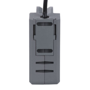 GloboStar® WINDOW-CORNA 90115 Αρχιτεκτονικό Γωνιακό Φωτιστικό Ανάδειξης Παραθύρων Window Light LED 6W 480lm 3×172° DC 24V Αδιάβροχο IP65 L12 x W4 x H12cm Μπλε – Γκρι Ανθρακί – 3 Years Warranty