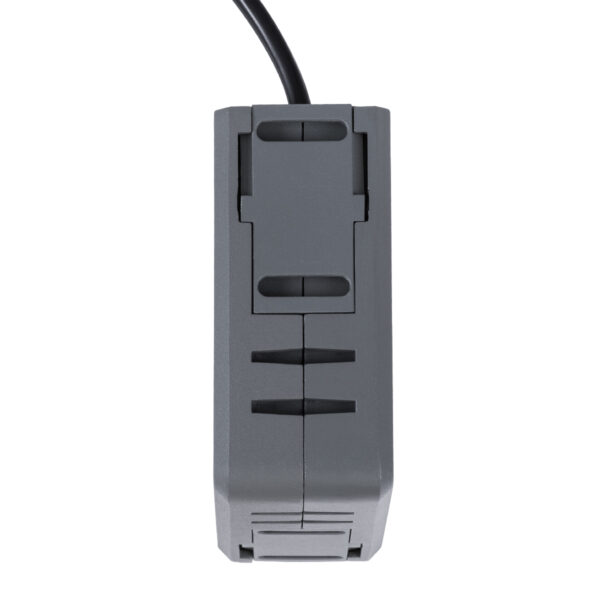 GloboStar® WINDOW-CORNA 90115 Αρχιτεκτονικό Γωνιακό Φωτιστικό Ανάδειξης Παραθύρων Window Light LED 6W 480lm 3×172° DC 24V Αδιάβροχο IP65 L12 x W4 x H12cm Μπλε – Γκρι Ανθρακί – 3 Years Warranty