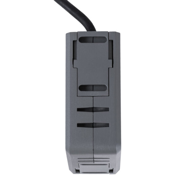 GloboStar® WINDOW-CORNA 90116 Αρχιτεκτονικό Γωνιακό Φωτιστικό Ανάδειξης Παραθύρων Window Light LED 6W 480m 3×172° DC 24V Αδιάβροχο IP65 L12 x W4.5 x H12cm RGB DMX512 – Γκρι Ανθρακί – 3 Years Warranty