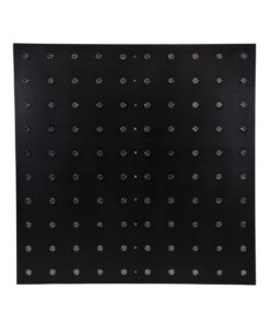 GloboStar® 90117 Digital Pixel Addressable Facade Panel – Ψηφιακό Πάνελ Πρόσοψης Κτιρίων LED SMD 3535 75W/m2 100LED/m2 100PIXEL/m2 SPI/TTL Protocol IC UCS512B 4500lm/m2 120° DC 12V IP67 RGB – Μαύρο Σώμα – Μ100 x Π100 x Υ3cm