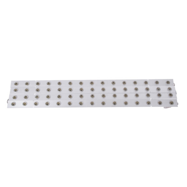 GloboStar® 90119 4 x Digital Pixel Addressable Facade Aluminum Bars – 4 x Ψηφιακές Μπάρες Αλουμινίου Πρόσοψης Κτιρίων LED SMD 3535 45W 60LED 60PIXEL SPI/TTL Protocol IC UCS512B 2700lm 120° DC 12V IP67 RGB – Ασημί Σώμα – Μ400 x Π4.5 x Υ3.6cm – 4 Μπάρες