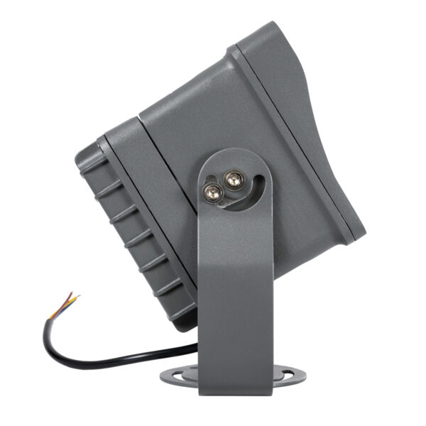 GloboStar® FLOOD-XENA 90127 Προβολέας Wall Washer με Αντιθαμβωτική Γρίλια για Φωτισμό Κτιρίων LED 24W 2520lm 10° AC 220-240V Αδιάβροχο IP65 Μ18 x Π13.5 x Υ18cm Αρχιτεκτονικό Πορτοκαλί 2200K – Γκρι Ανθρακί – 3 Χρόνια Εγγύηση