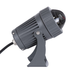 GloboStar® SPOT-FENIA 90134 Σποτ Φωτισμου Wall Washer LED 10W 1150lm 5° DC 24V Αδιάβροχο IP65 D7 x H12cm Φυσικό Λευκό 4000K – Γκρι Ανθρακί – 3 Years Warranty
