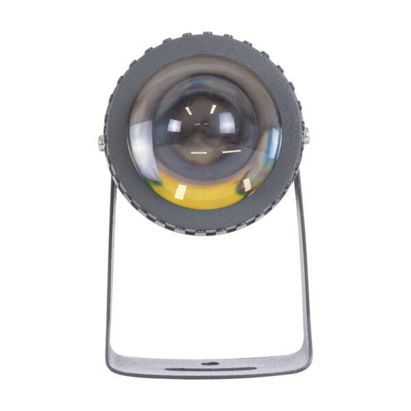 GloboStar® SPOT-FENIA 90134 Σποτ Φωτισμου Wall Washer LED 10W 1150lm 5° DC 24V Αδιάβροχο IP65 D7 x H12cm Φυσικό Λευκό 4000K – Γκρι Ανθρακί – 3 Years Warranty