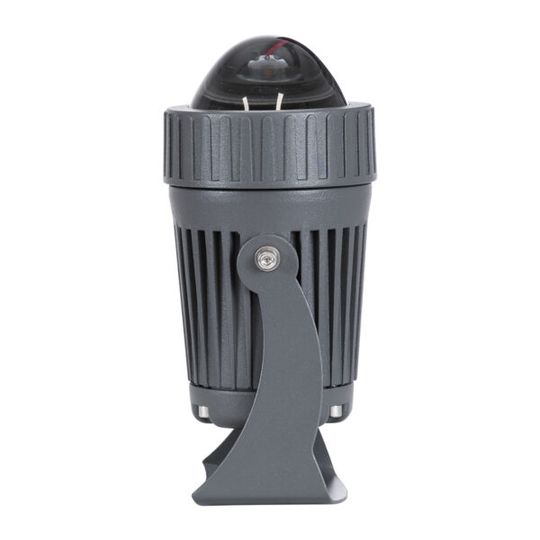 GloboStar® SPOT-FENIA 90134 Σποτ Φωτισμου Wall Washer LED 10W 1150lm 5° DC 24V Αδιάβροχο IP65 D7 x H12cm Φυσικό Λευκό 4000K – Γκρι Ανθρακί – 3 Years Warranty