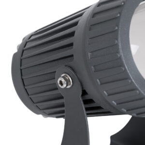 GloboStar® SPOT-FENIA 90134 Σποτ Φωτισμου Wall Washer LED 10W 1150lm 5° DC 24V Αδιάβροχο IP65 D7 x H12cm Φυσικό Λευκό 4000K – Γκρι Ανθρακί – 3 Years Warranty