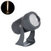 GloboStar® SPOT-FENIA 90135 Σποτ Φωτισμου Wall Washer LED 10W 1100lm 5° DC 24V Αδιάβροχο IP65 Φ7 x Υ12cm Θερμό Λευκό 2700K – Γκρι Ανθρακί – 3 Χρόνια Εγγύηση